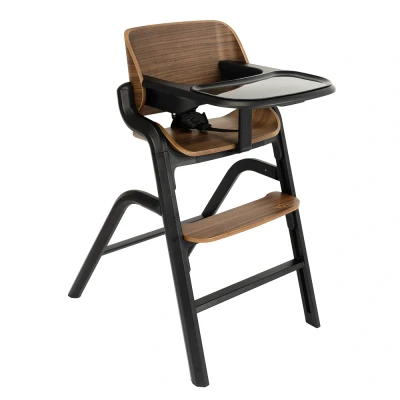 Afbeelding van 50, Korting: Novi At Home Kinderstoel HomeCurve Premium Walnut/Black