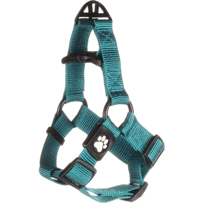 Afbeelding van Het beste SEO titelvoorstel zou zijn: &quot;Hondentuig Step &amp; Go Zorba turquoise Comfortabele pasvorm voor jouw hond&quot; (55 karakters) Blauw / S 40 45cm