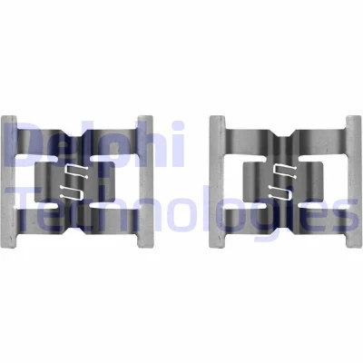 Afbeelding van Delphi Diesel Rem montageset LX0682