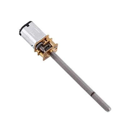 Afbeelding van DC 12V 400 rpm Reductiemotor N20 Micro Elektrische Motor 16 mm Lengte as M4x55 Schroef Metal Gear met Versnelling voor Mobiele Robot/Smart Cars Project