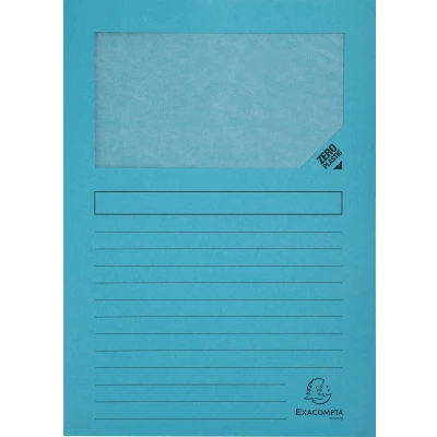Afbeelding van Exacompta L map Forever, voor ft A4, pak van 25 stuks, lichtblauw 16 stuks