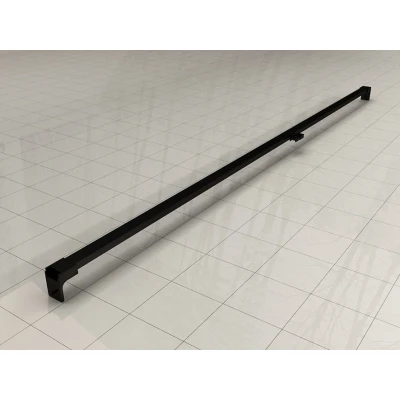 Afbeelding van Wiesbaden Horizon stabilisatiestang voor nisdeur mat zwart
