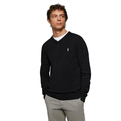 Afbeelding van Polo Club Rigby GO Trui, Heren, Maat: Large, Black