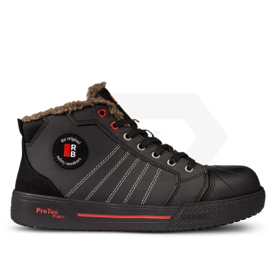 Afbeelding van Redbrick Slam Werkschoen Hoog S3S Zwart Mt. 40