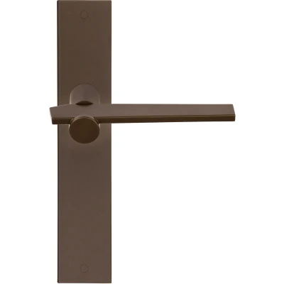 Afbeelding van Formani Deurkruk Bertram Beerbaum TENSE BB100P236SFC op schild blind brons