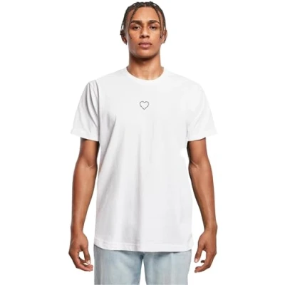 Afbeelding van Mister Tee Pink Ice Cream EMB Heren T shirt XS Wit