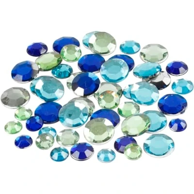 Afbeelding van Creative Strasstenen 6x9x12mm Blauw/groen 360 Stuks