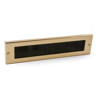 Afbeelding van Hardbrass Tochtwering Alena PVD messing