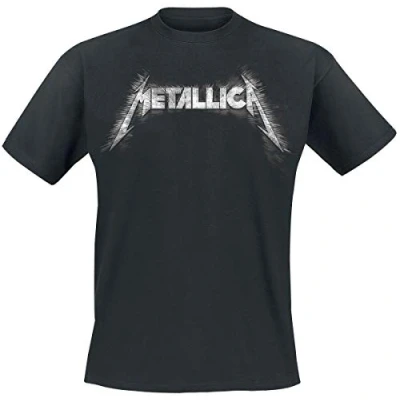 Afbeelding van Metallica Spiked Heren T shirt M Zwart
