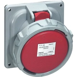 Afbeelding van Legrand cee inbouw contactdoos 400v 125a 3p a ip67 p17 tempra pro 555688