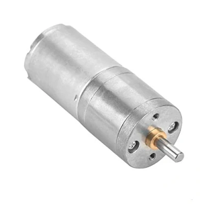 Afbeelding van Reductiemotor, 1 Stuks 25 Mm DC 12V 25GA 370 Lage Snelheid Metalen Reductiemotor voor Elektronisch Slot (12V 200 RPM)
