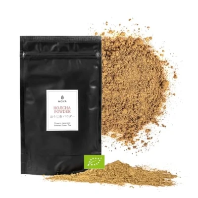 Afbeelding van MOYA Hojicha Poeder 100gr Hersluitbare Stazak Biologisch Japan