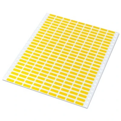 Afbeelding van Phoenix Contact 5031692 BMKD 20X 8 YE Apparaatmarkering Montagemethode: Plakken Markeringsvlak: x 20 mm Geel Aantal markeringen: 10000 1 stuk(s)
