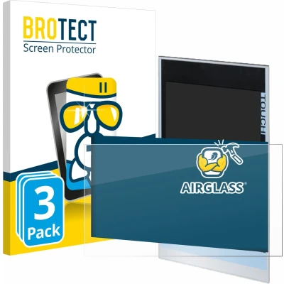 Afbeelding van BROTECT Screenprotector voor Siemens Simatic HMI TP1900 Comfort Folie Beschermfolie Beschermglas transparant (3 Stuks)