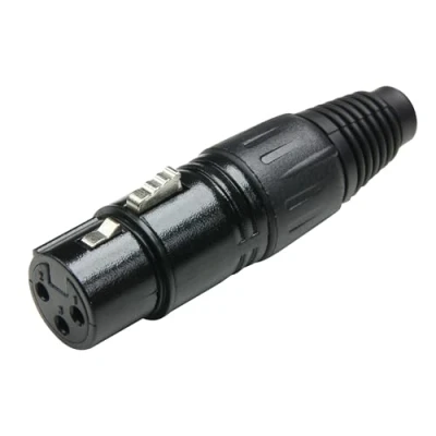 Afbeelding van Neutrik NC3FX BAG XLR connector Bus, recht Aantal polen: 3 Zwart 1 stuk(s)