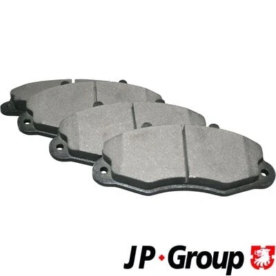Afbeelding van JP GROUP 1563600510 Remblokkenset Vooras Met akoestische slijtagewaarschuwing