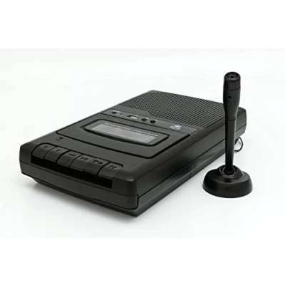 Afbeelding van GPO CRS132 Draagbare cassetterecorder, USB en microfoon