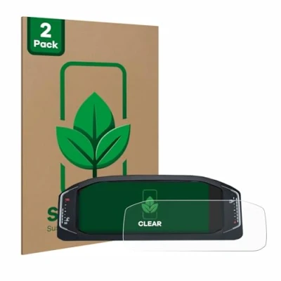 Afbeelding van ScreenLeaf Screenprotector voor Volkswagen Active Info Display T Roc Duurzame schermbescherming Folie Beschermfolie transparant (2 Stuks)