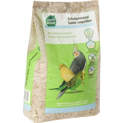 Afbeelding van Happy Home Schelpenzand Vogelbodembedekking 5 kg