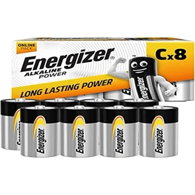 Afbeelding van Energizer, Energizer Alkaline Power C batterijen, 8 stuks