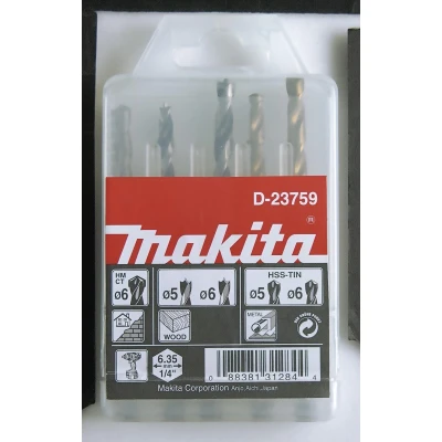 Afbeelding van Makita Borenset 1/4 Vorm E D 23759