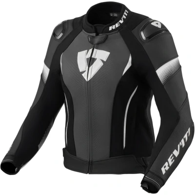 Afbeelding van Rev&#039;it Xena 4 Pro Dames Leren Jas zwart/wit