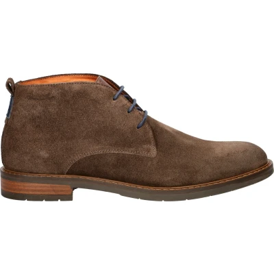 Afbeelding van Van Lier 2458212 BOSTON Business half hoogNette herenschoenen Kleur: Bruin Maat: 45