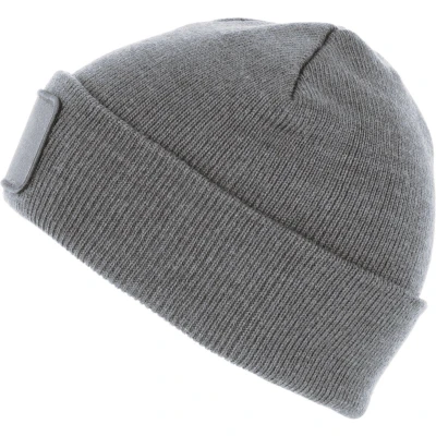 Afbeelding van K up Gerecycleerde muts met patch KP890 Oxford Grey