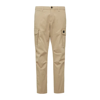 Afbeelding van s.Oliver MIT Garment DYE Cargobroek, Heren, Maat: 29x34, Beige