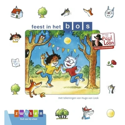 Afbeelding van feest in het bos (Hardback)
