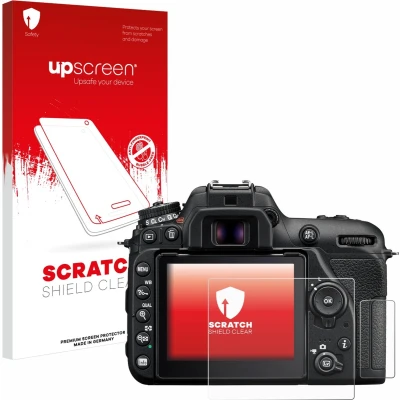 Afbeelding van upscreen Schermbeschermer voor Nikon D7500 Screen Protector Transparant, Antikras, Anti Vingerafdruk
