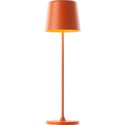 Afbeelding van Brilliant Kaami oplaadbare Tafellamp Buiten LED 2W 3000K 3 Stepdim IP44 Oranje