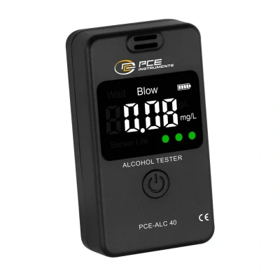 Afbeelding van PCE Instruments ALC 40 Alcoholtester Incl. display, Weergave van verschillende eenheden