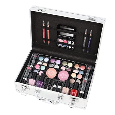 Afbeelding van Briconti Cosmetische Make up Set &#039;Darling&#039; Vegan Cosmetics,Zilver