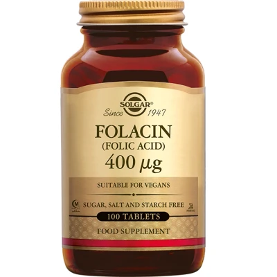 Afbeelding van Folacin (Foliumzuur) 400 Mcg