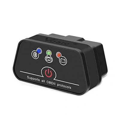 Afbeelding van vgate icar 2 Bluetooth BLE4.0 OBD2 Adapter Scanner Auto Code Reader Scan Tool OBD voor iOS, Android en Windows (Zwart)