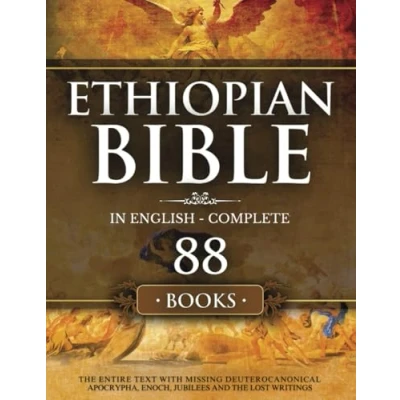 Afbeelding van Ethiopian Bible in English Complete 88 Books: The Entire Text with Missing Deuterocanonical Apocrypha Enoch, Jubilees and Lost Writings.