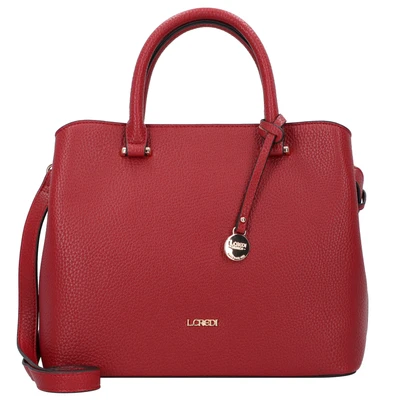Afbeelding van L.CREDI Handtas Schoudertas Maxima Handle Bag Red Donkerrood
