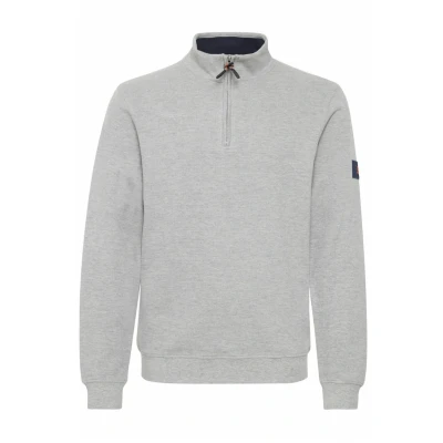 Afbeelding van Indicode Jeans Idarcelino Trui, Heren, Maat: Medium, Light grey mix