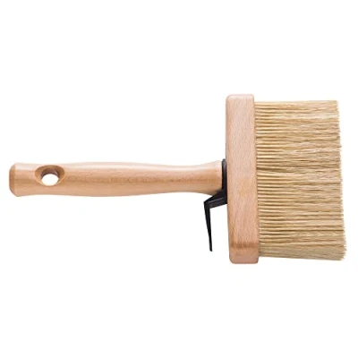 Afbeelding van HARDY WORKING TOOLS Vlakreiniger, terrasborstels, afmetingen 130 mm x 30 mm, platte kwast, borstellengte 60 m, lazuurkwast, penseel houtbeits, plafondborstel, serie 82, A0240 826013