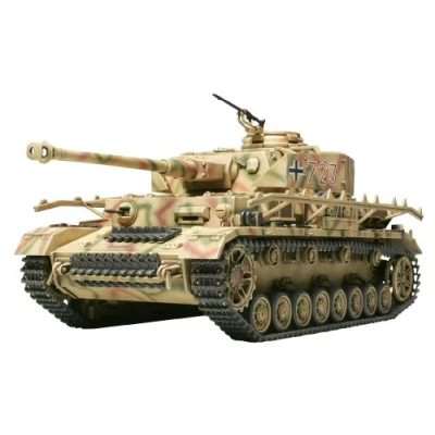 Afbeelding van TAMIYA Panzerkampfw.IV AUSF.J 32518 1:48 Dt. modelbouw, plastic bouwpakket, knutselen, hobby, lijmen, bouwset, ongelakt, meerkleurig