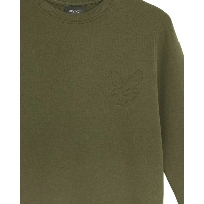 Afbeelding van Lyle &amp; Scott Jongens sweater Maat 8/9 X848 Deep Depth