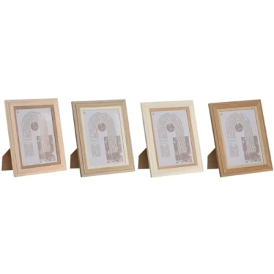 Afbeelding van Fotolijsten Home ESPRIT Kristal Hout MDF 18 x 2,8 23 cm (4 Stuks)