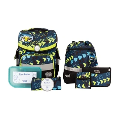 Afbeelding van School Mood Timeless Air+ schooltas set 7st.