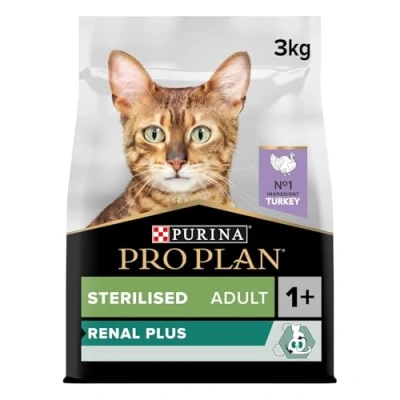 Afbeelding van Purina Pro Plan Sterilised Adult Renal Plus Rijk aan Kalkoen Kattenvoer 3 kg