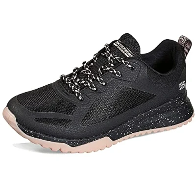 Afbeelding van Skechers Bobs Squad 3 Star Flight Sneaker voor dames, Zwart Hot Melt Mesh, 39.5 EU