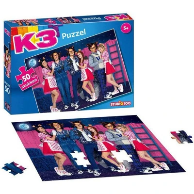 Afbeelding van Studio 100 Legpuzzel 3 Biggetjes en de Wolven, 50st.