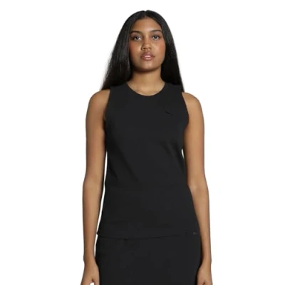 Afbeelding van Puma, Vrouwen, Sportief shirt, HAAR Tanktop (M), Zwart, M