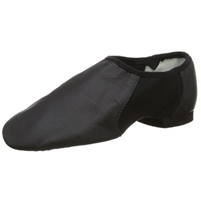 Afbeelding van Bloch Neo Flex instapschoenen voor dames, jazzschoenen, neopreen, instappers, splitzool met EVA voorvoet en hielpads, hoge duurzaamheid, superieure pasvorm, flexibiliteit, stapdansen, Zwart, 40.5 EU
