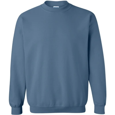 Afbeelding van Gildan Zware Blend Unisex Adult Crewneck Sweatshirt voor volwassenen (Indigoblauw) Maat XXL